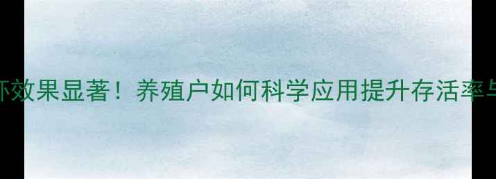 图片 发酵饲料喂虾效果显著！养殖户如何科学应用提升存活率与经济效益？