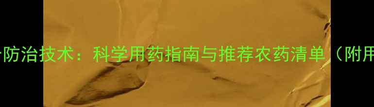 图片 大白菜病虫害综合防治技术：科学用药指南与推荐农药清单（附用药时间及方法）1