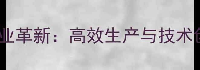 图片 德国饲料设备公司引领农业革新：高效生产与技术创新如何重塑现代养殖？1