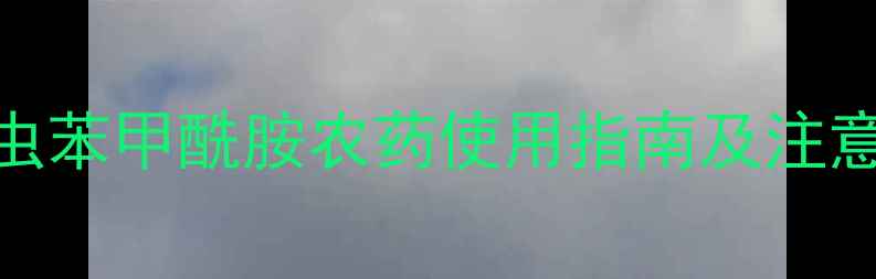 图片 斜纹夜蛾防治新利器！氯虫苯甲酰胺农药使用指南及注意事项，助您高效守护农田