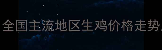 图片 活鸡价格波动全：全国主流地区生鸡价格走势及养殖户应对策略