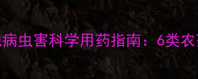 图片 生姜种植必看！姜地病虫害科学用药指南：6类农药推荐与安全使用全