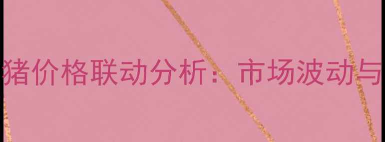 图片 白条肉价格与生猪价格联动分析：市场波动与养殖户应对策略
