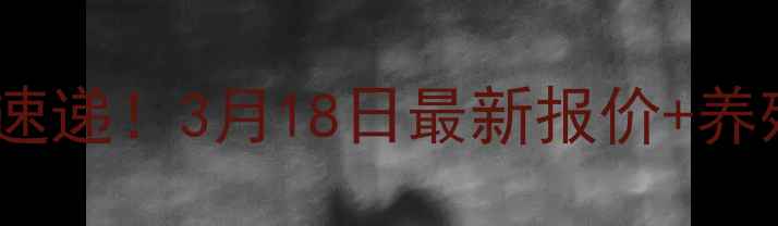 图片 盐城生猪价格行情速递！3月18日最新报价+养殖户必看应对策略1
