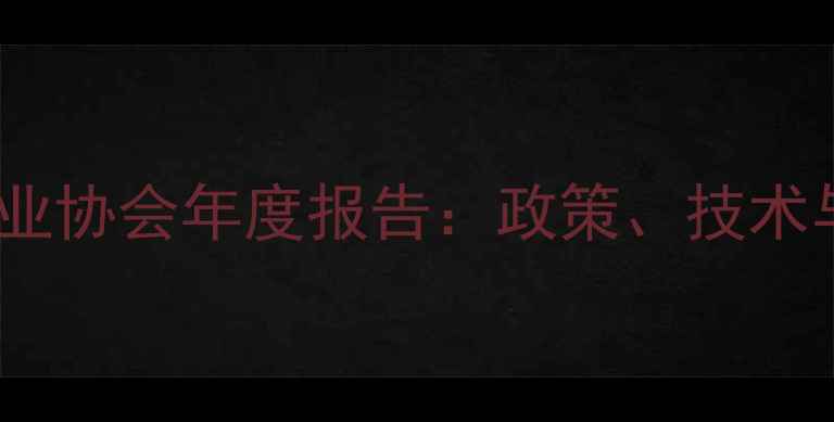 图片 石家庄农药工业协会年度报告：政策、技术与市场趋势全1