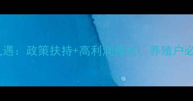 图片 鱼饲料代理新机遇：政策扶持+高利润模式，养殖户必看合作攻略✨1