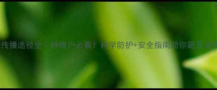 图片 🌱农药传播途径全｜种植户必看！科学防护+安全指南助你避开这些隐患1