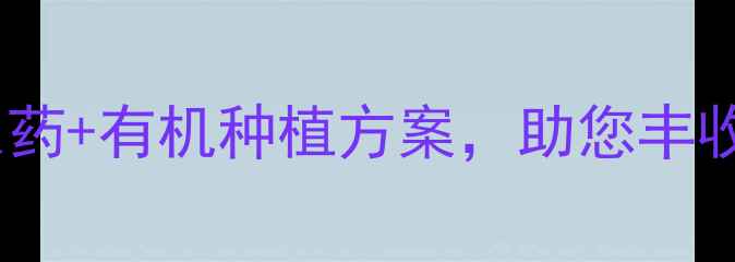图片 🌱霜霉病克星！进口农药+有机种植方案，助您丰收无忧（附用药指南）1