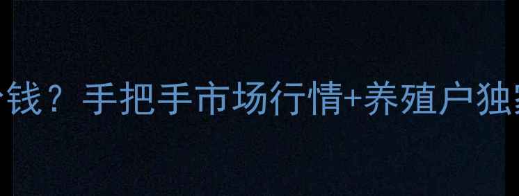 图片 📌漯河鸡蛋价格今日多少钱？手把手市场行情+养殖户独家访谈，附最新波动趋势