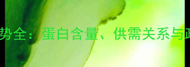 图片 9月馆陶县豆粕价格走势全：蛋白含量、供需关系与政策调整下的市场波动