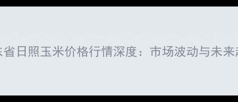 图片 X月X日山东省日照玉米价格行情深度：市场波动与未来趋势全解读