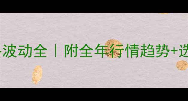 图片 上海猪肉价格波动全｜附全年行情趋势+选购避坑指南1