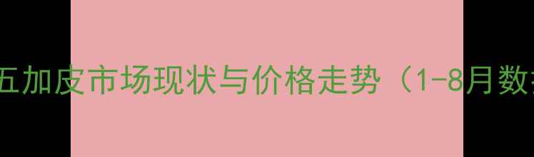 图片 东北五加皮市场现状与价格走势（1-8月数据）1