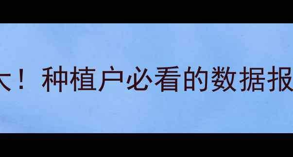 图片 中国农药销售比例大！种植户必看的数据报告，助你精准选品1