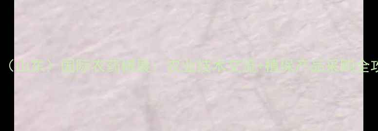 图片 中国（山东）国际农药械展：农业技术交流+植保产品采购全攻略2