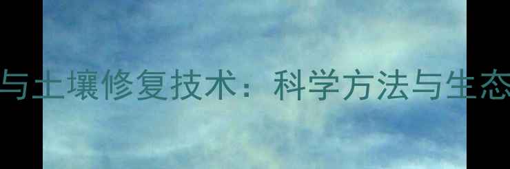 图片 农药残留治理与土壤修复技术：科学方法与生态农业实践指南