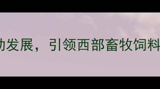 图片 四川畜科饲料有限公司：创新驱动发展，引领西部畜牧饲料新趋势（最新动态与行业分析）2
