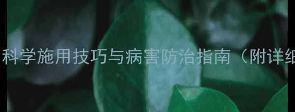 图片 多霉灵使用全攻略：科学施用技巧与病害防治指南（附详细配比及注意事项）2