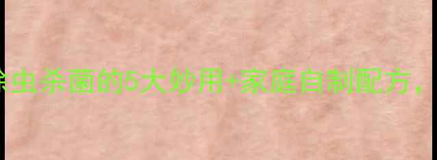 图片 大蒜水农药：天然除虫杀菌的5大妙用+家庭自制配方，零成本守护菜园！2