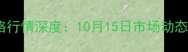 图片 山东玉米价格行情深度：10月15日市场动态与未来趋势2
