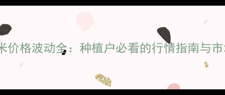 图片 德州玉米价格波动全：种植户必看的行情指南与市场趋势2