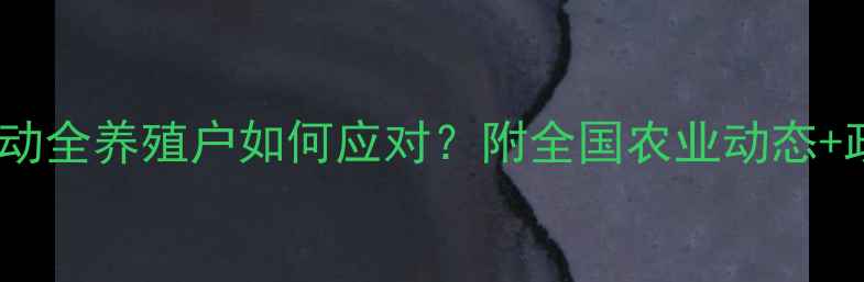 图片 成都猪肉价格波动全养殖户如何应对？附全国农业动态+政策补贴攻略🔥1