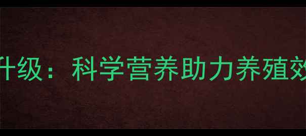 图片 新佳腾丰饲料配方升级：科学营养助力养殖效益提升，最新技术