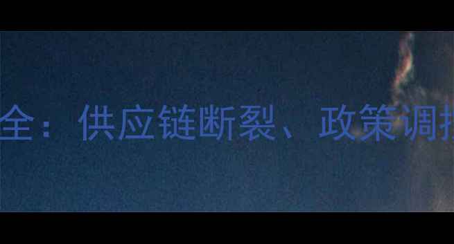 图片 新冠疫情后猪肉价格波动全：供应链断裂、政策调控与市场供需的三角博弈1