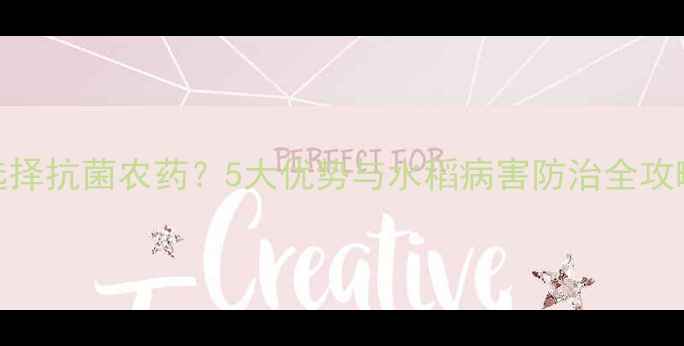 图片 水田里如何科学选择抗菌农药？5大优势与水稻病害防治全攻略（附使用指南）