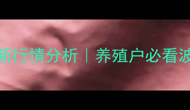 图片 济南市生猪价格9月最新行情分析｜养殖户必看波动原因+未来趋势解读