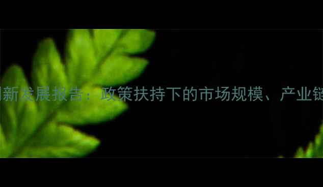 图片 灵璧县饲料产业创新发展报告：政策扶持下的市场规模、产业链布局与未来趋势2