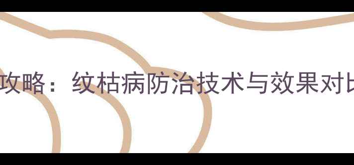 图片 纶纹净农药使用全攻略：纹枯病防治技术与效果对比（附种植案例）1