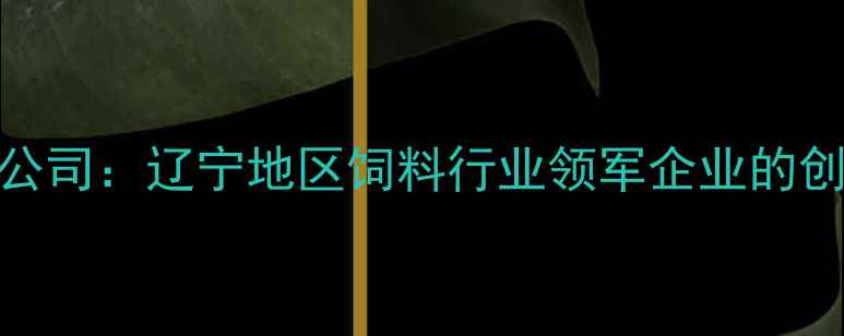 图片 英联饲料辽宁有限公司：辽宁地区饲料行业领军企业的创新实践与发展路径