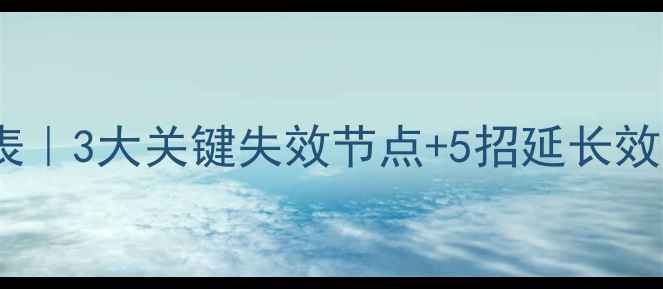图片 草铵膦除草剂失效时间表｜3大关键失效节点+5招延长效果（附作物使用指南）2