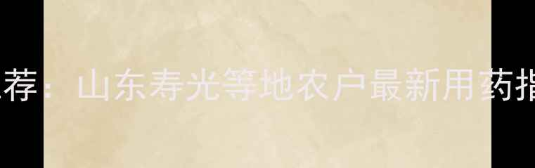 图片 菠菜地除草剂推荐：山东寿光等地农户最新用药指南与避坑要点1