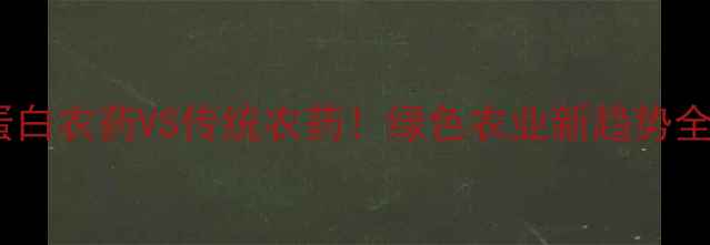 图片 蛋白农药VS传统农药！绿色农业新趋势全2