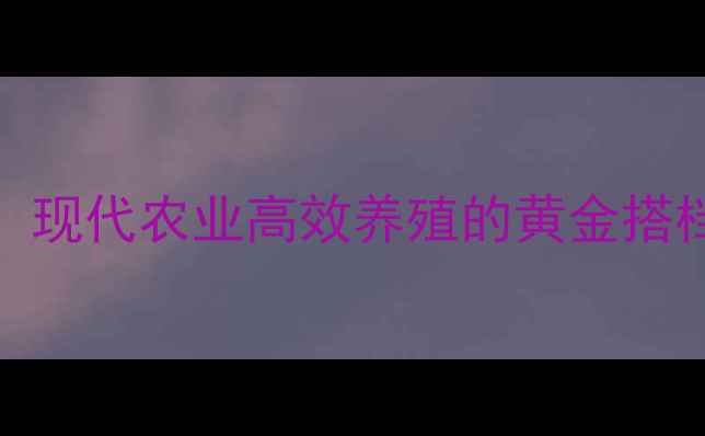 图片 行业热点瑞士金钱饲料技术：现代农业高效养殖的黄金搭档，效果评估与市场前景分析