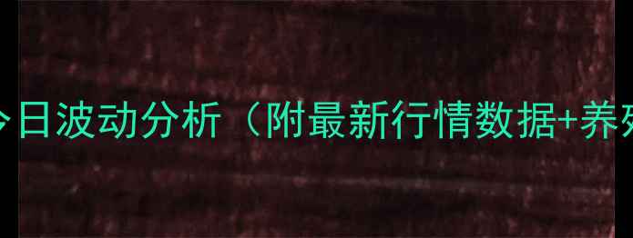 图片 阳江生猪价格今日波动分析（附最新行情数据+养殖户应对策略）