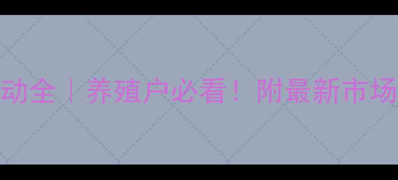 图片 陕西鸡蛋价格波动全｜养殖户必看！附最新市场数据+应对策略2