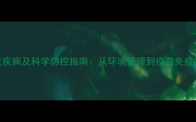 图片 饲料鸡养殖常见疾病及科学防控指南：从环境管理到疫苗免疫的全程解决方案