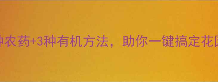 图片 🌱跳甲克星！5种农药+3种有机方法，助你一键搞定花园菜园害虫！🔥2