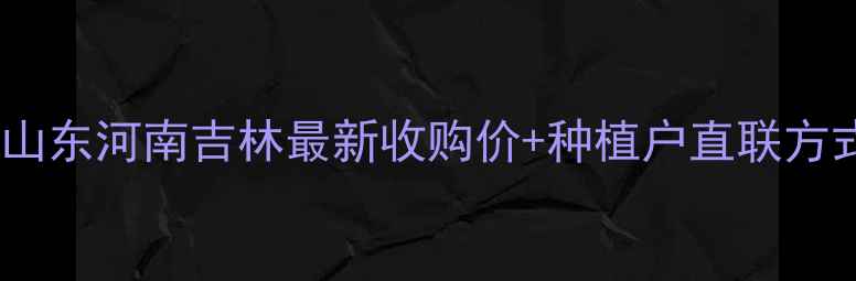 图片 🌾玉米价格行情大！山东河南吉林最新收购价+种植户直联方式，附联系方式清单1