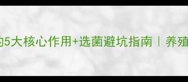 图片 🌾饲料发酵菌的5大核心作用+选菌避坑指南｜养殖效益翻倍秘籍2