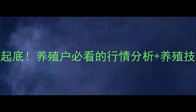 图片 🔥东北生猪收购价大起底！养殖户必看的行情分析+养殖技巧（附最新报价表）