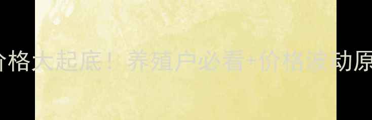 图片 🔥天津鲤鱼批发价格大起底！养殖户必看+价格波动原因+选购技巧全🔥